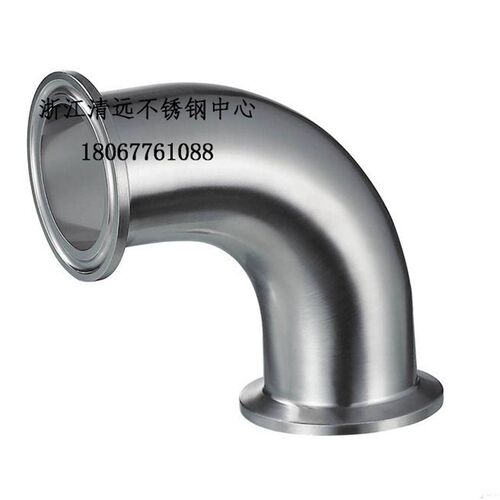 卫生级不锈钢快装弯头304快速316L食品级接头快接90度弯头4分DN15