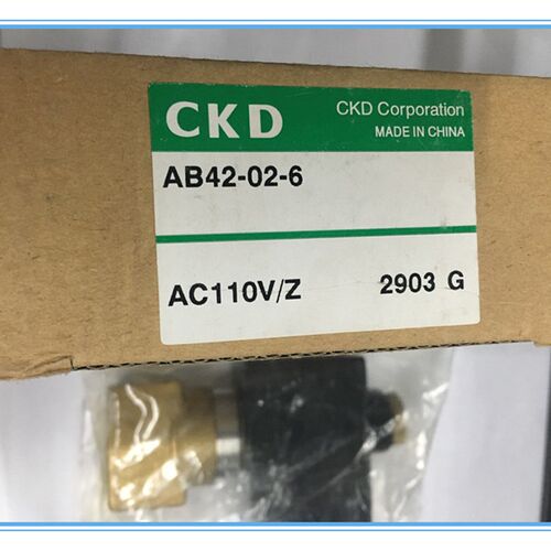CKD电磁阀AB42-02/1-2/3/4/5/6/7-02E-AC220V-DC24V全新原装