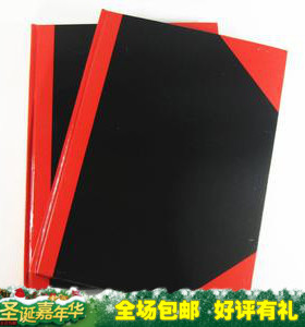 1本包邮海鸥A5A4记事本硬红角商务办公硬皮抄本通用工作笔记