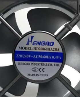 全新HENGRO风机HD20060/22060HA2BA机柜220V 0.45A散热风扇