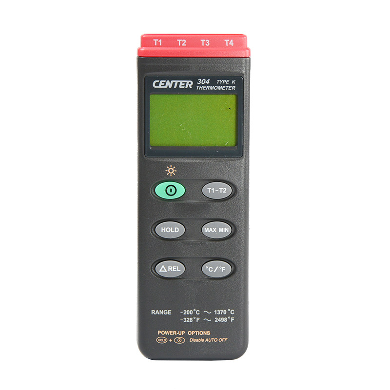 CENTER-304高精度数字四通道测温仪进口数显四路温度计表检测试仪
