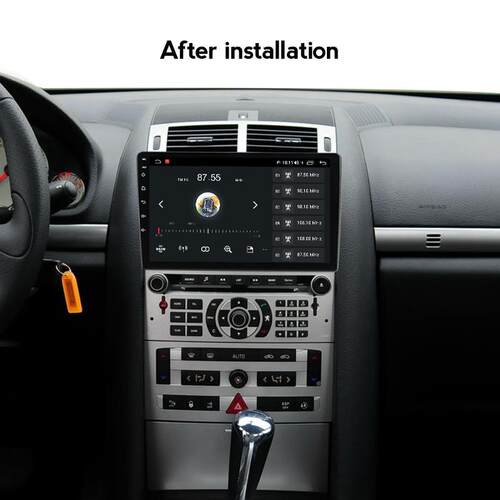 适用于标致4070 4-1款改装安卓大屏中车1载665导航屏幕8+128控G