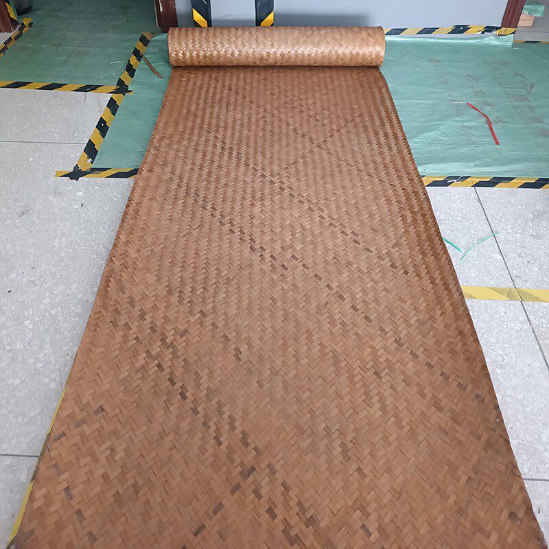 装修吊顶竹席民宿农家乐天花板墙面仿碳化镂空竹编装饰竹制品