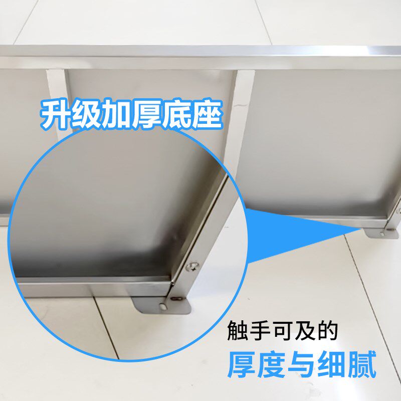 挂墙置物架隔板一字板厨房阳台户外墙壁挂架单层打孔壁微波炉挂架