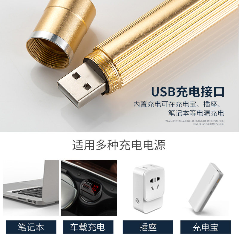 激光灯售楼部强光沙盘指示射笔白天 usb充电款红外线驾校教练手电
