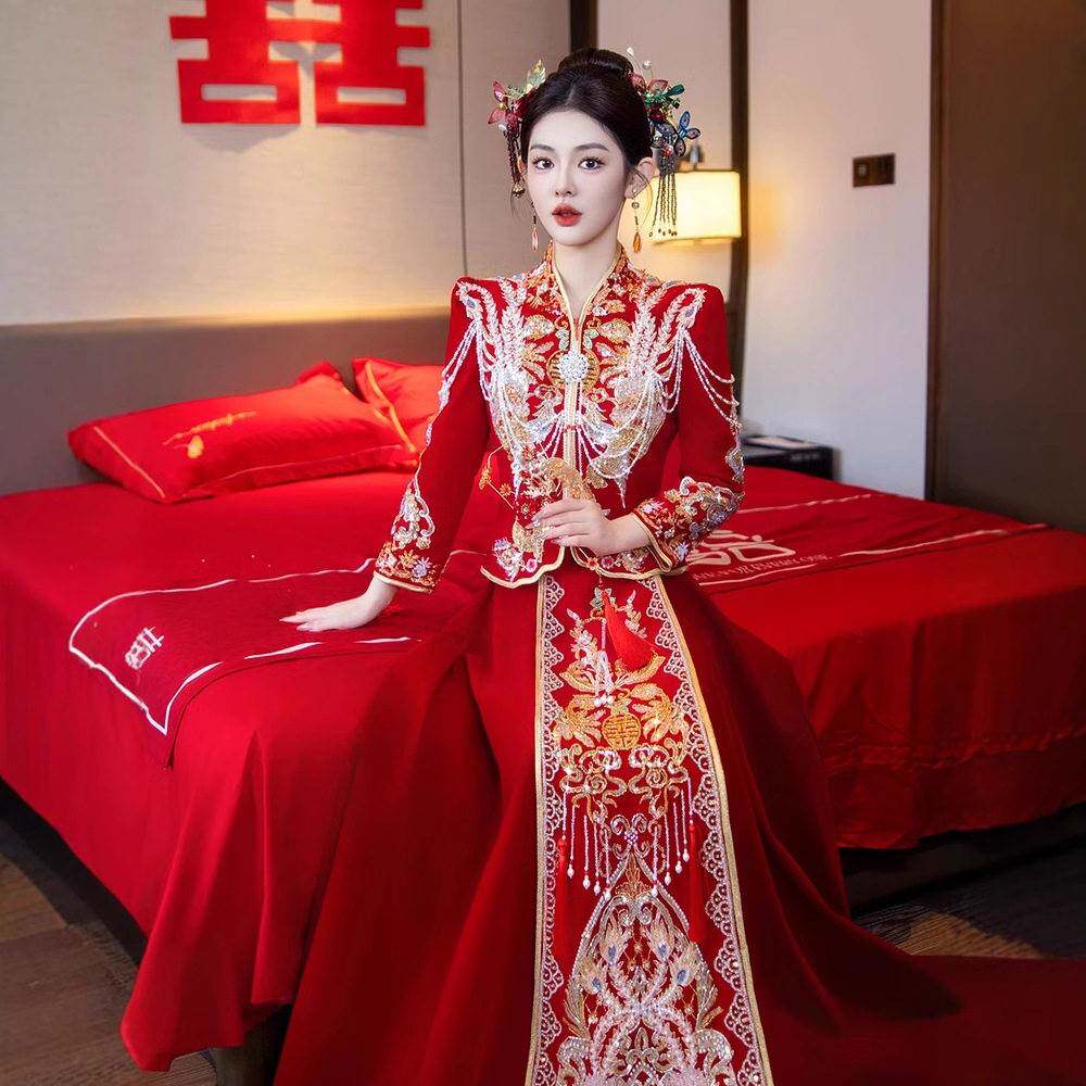 2026新款秀禾服新娘中式婚纱秀禾服