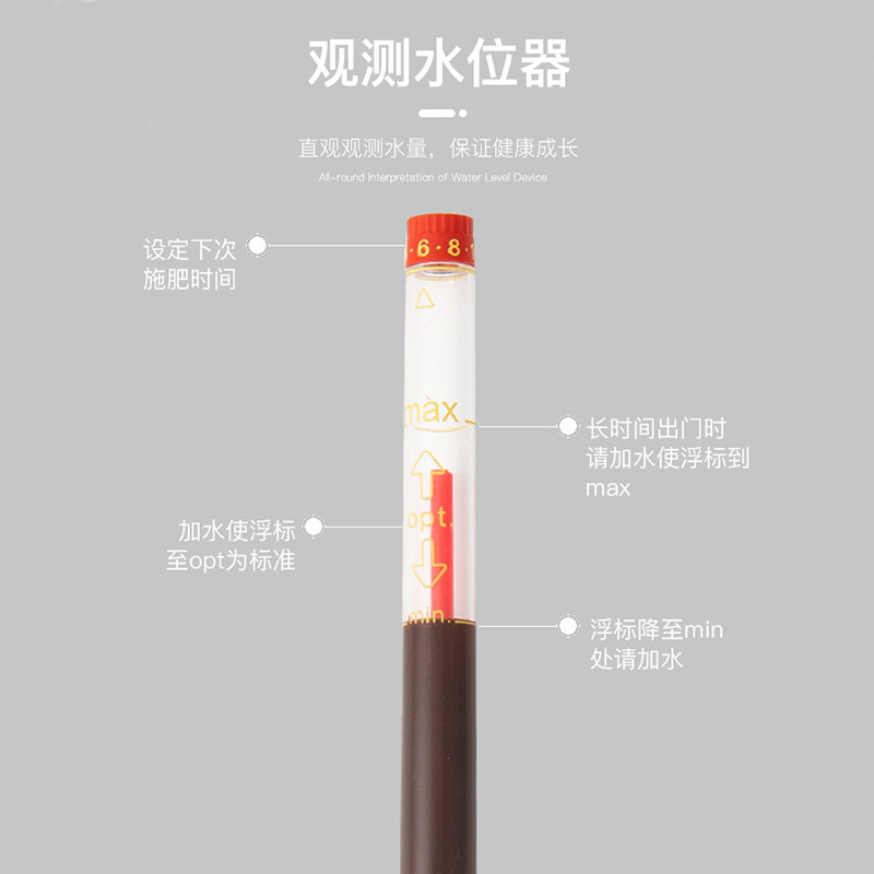 仿藤编方形花盆自吸水懒人花盆护栏窗户墙壁悬挂式户外人气长花盆