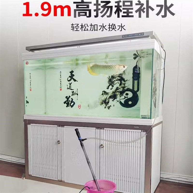 森森鱼缸电动换水器水族箱鱼便吸粪器洗沙器自动抽水器清洁工具