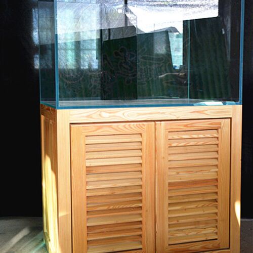 金晶超白长方形玻璃桌面鱼缸 客制化海水观赏缸 水草造景缸