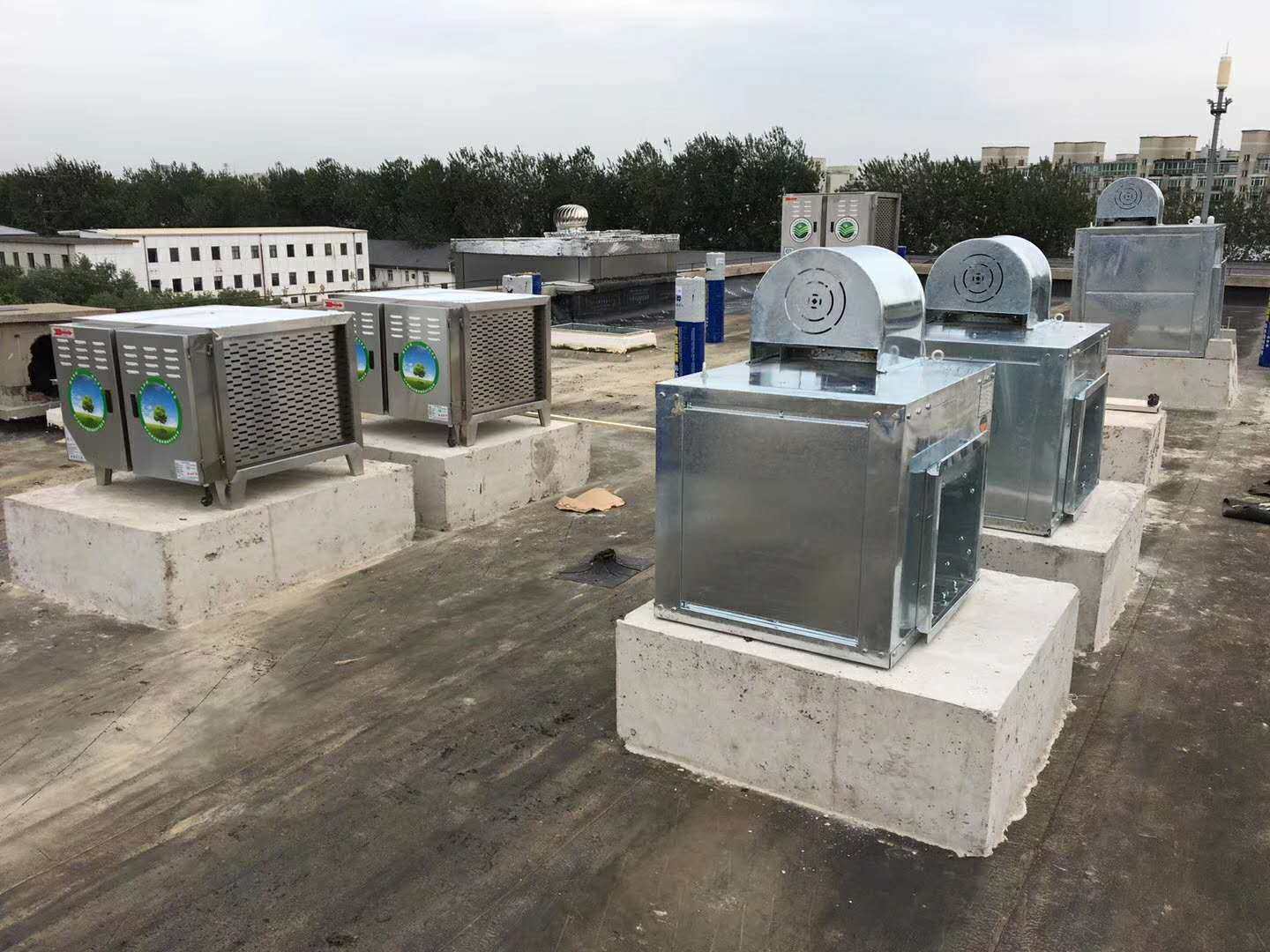商用低空排放油烟净化器40000风量无烟除味厨房烧烤饭店环保达标