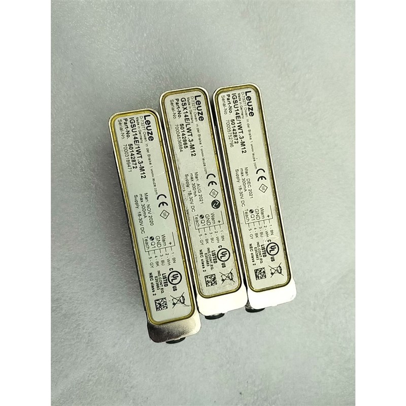 劳易测超声波槽远传感器IGSU14E/1WT.3-M12三个