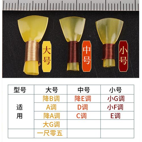 唢呐哨片不定调免修哨子专业大中小塑料叫子嘴子乐器配件好吹省力