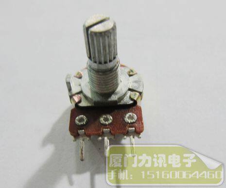 单排电位器 功放电位器 B10K WH148-1单联3脚 电位器 10K