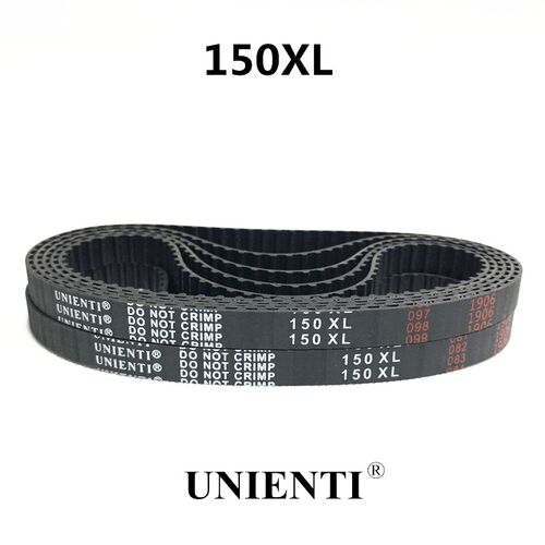 UNIENTI同步带140XL150XL160XL螺丝机编码器缝包机皮带齿轮传动带
