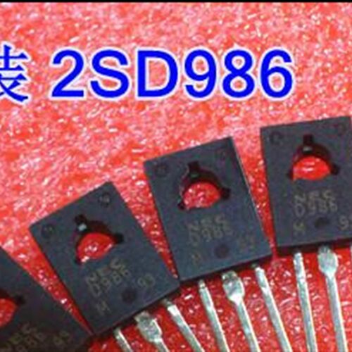 原装拆机 D986 2SD986 直插TO-126 达林顿 三极管 剪脚 短脚 测好