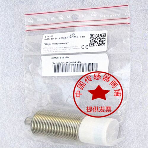 *销售*全新RECHNER瑞奇能传感器KAS-80-34-A-M32-PTFE/MS-Y10现货