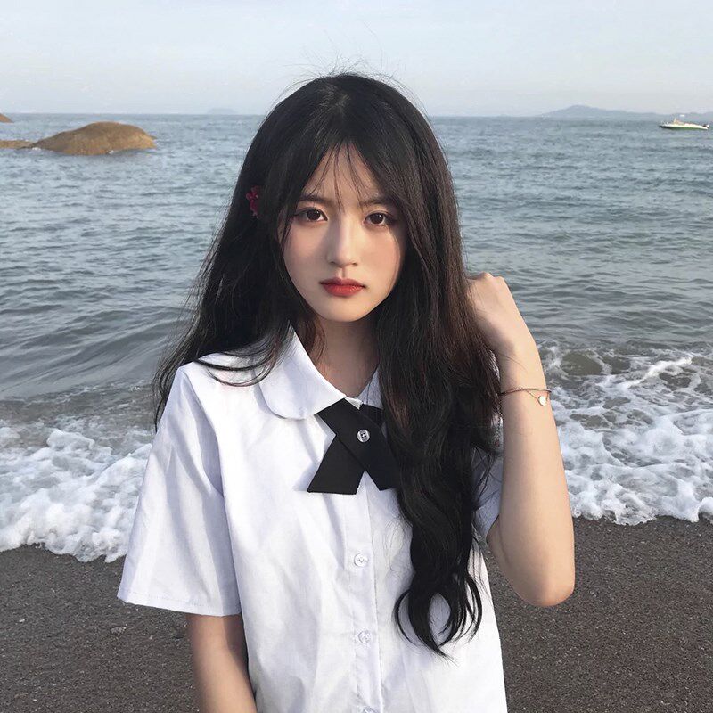 学生jk制服短袖衬衫百褶半身短裙中长款套装班服夏学院风大码衬衣