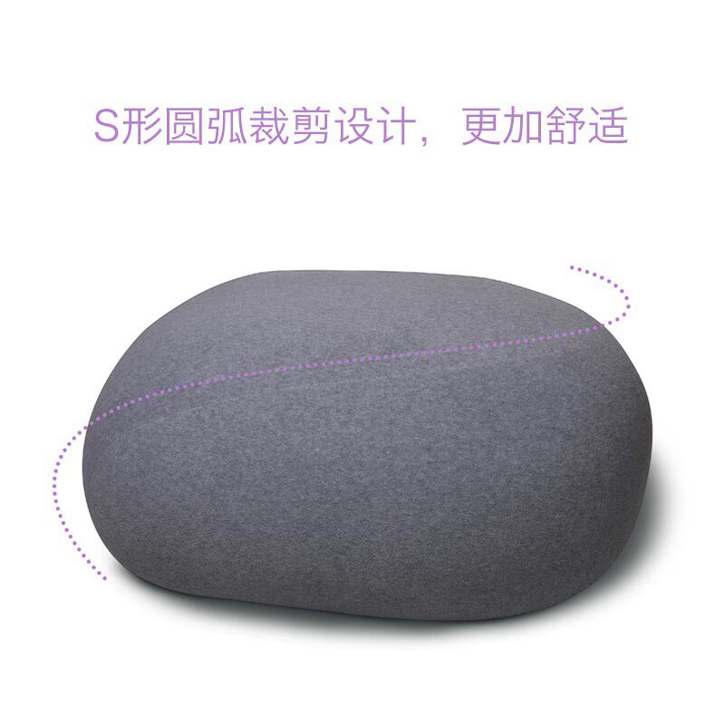创意鹅卵石抱枕布艺懒人沙发石头坐墩靠垫幼儿园车展装修摆设道具