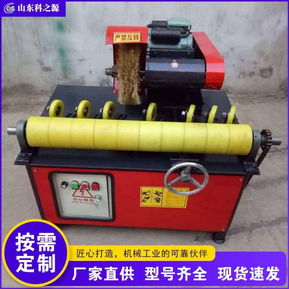 立式直管抛光机不锈钢钢管细长轴打磨抛光一体机车辆配件除锈设备图片