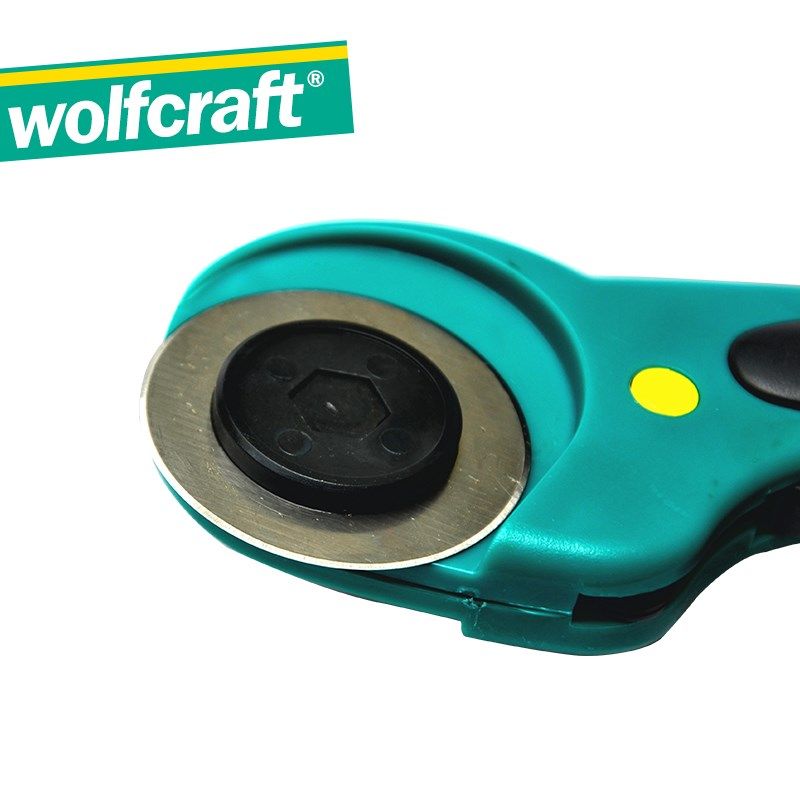 德国进口Wolfcraft狼工切割刀曲线刀滚轴刀裁纸刀割皮刀割纸刀具