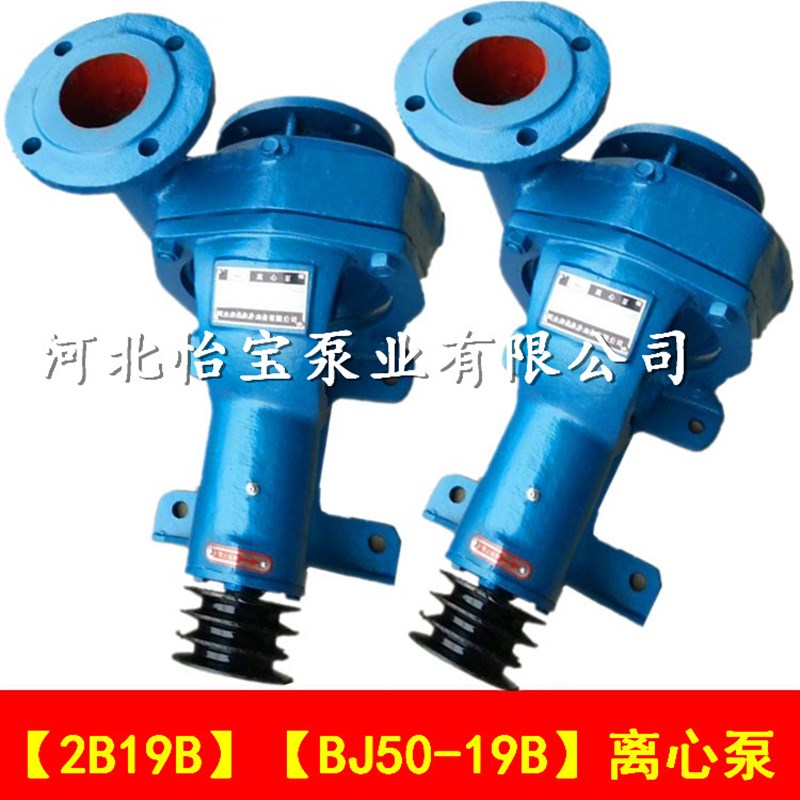 2B19B农业灌溉水泵单级单吸离心泵2寸小型农田灌溉抽水泵BJ50-19B