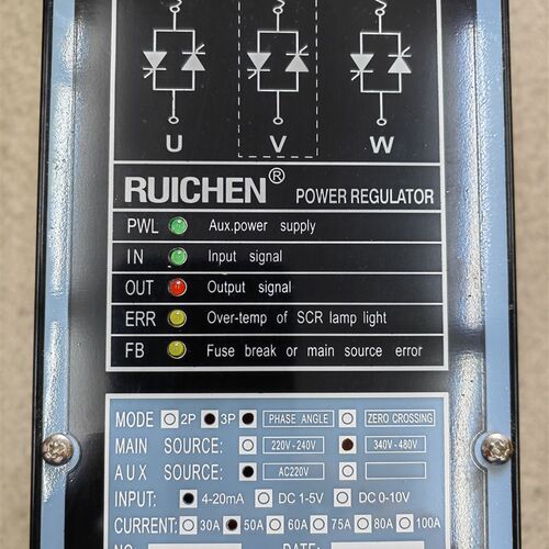 SCR RTSCR-4-4-050P RTSCR-4-4 50A RUICHEN瑞铖 三相电力调整器
