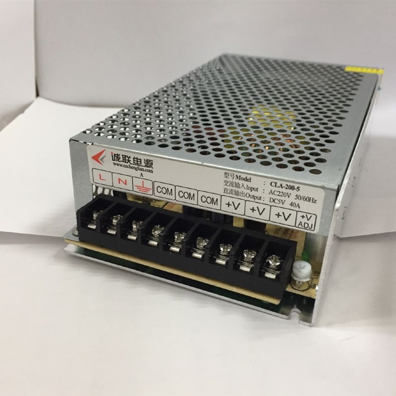 LED显示屏诚联电源5V40A200W开关电源CL-A-200-5替创联A-200-5