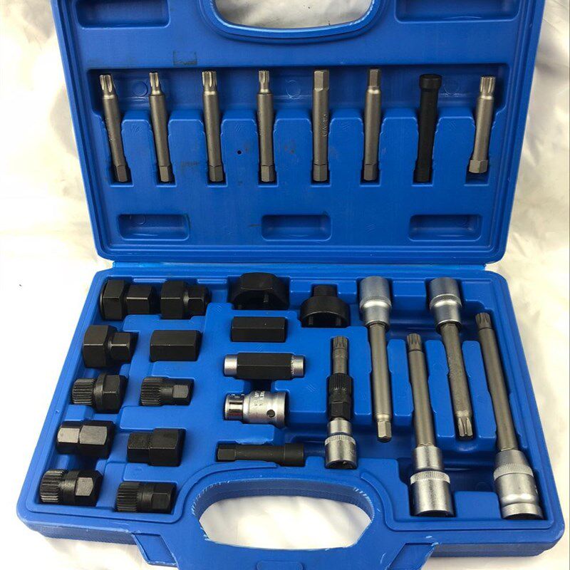 出口品质30件发电机皮带盘拆装工具大众奥迪沃尔沃宝马拆卸器