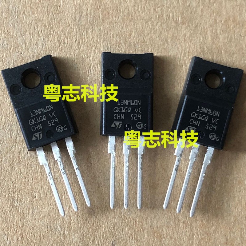 场效应MOS管 STF13NM60N 13NM60N 全新原装正品 TO220-3 - 实物图