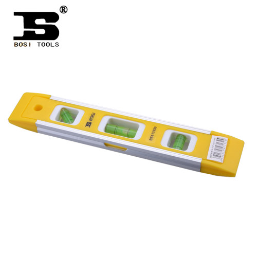 波斯工具 微型磁性水平尺 230MM  清晰大圆柱水珠  BS-S93C正品