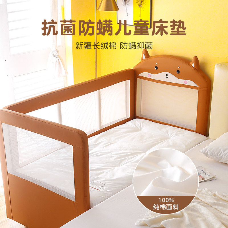 可婴儿床垫小宝宝专用床幼儿园加厚软垫拼接褥子秋冬垫被儿童