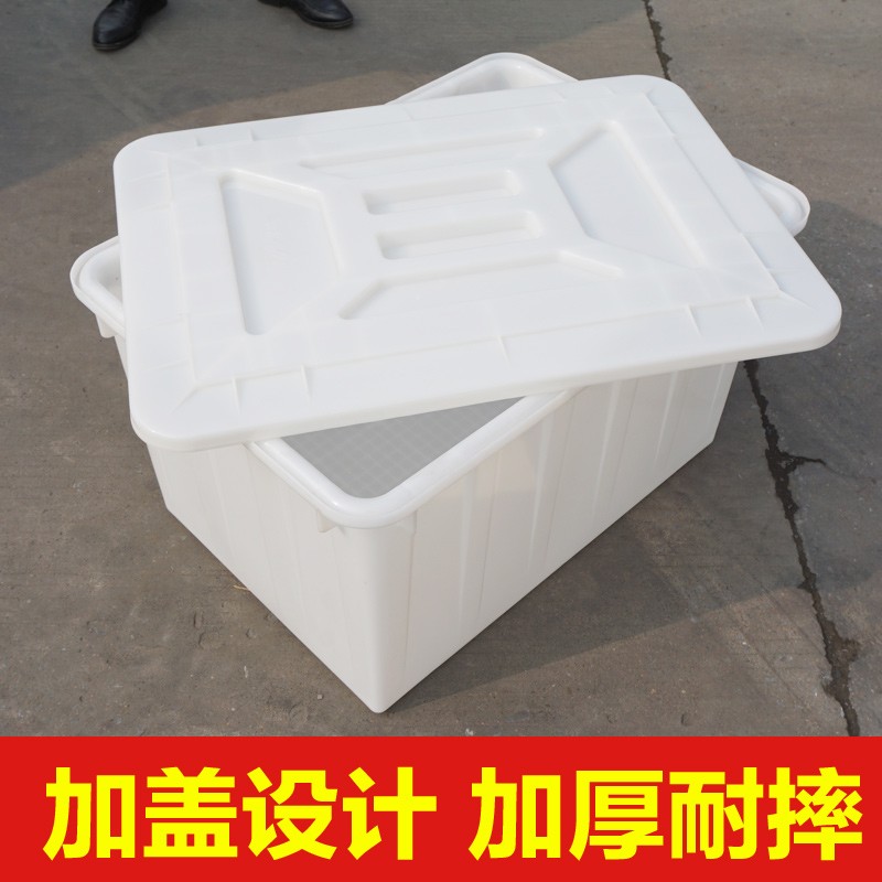 周转箱塑料加厚养殖鱼龟箱玩具收纳整理储物箱家用水箱水桶食品桶
