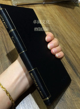 卓能记事本4803 2503 1603软皮质笔记簿 办公皮面25开 16开日记本