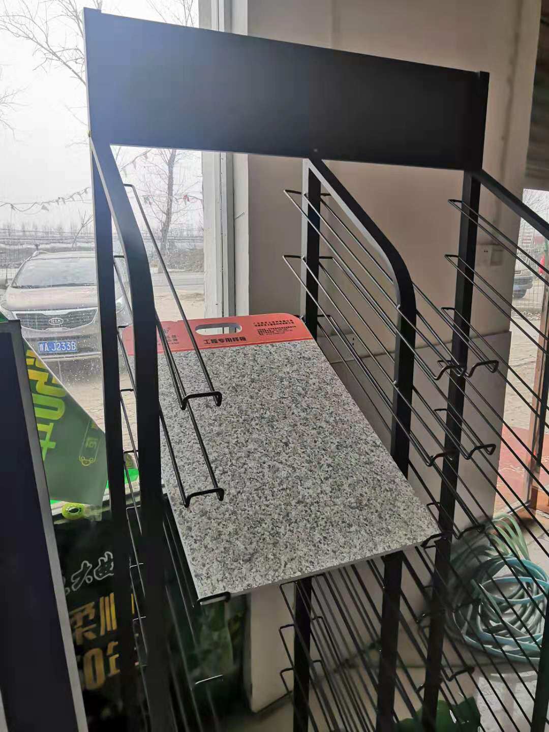 艺术漆涂料样板展示架硅藻泥样板架子真石漆液体墙纸陈列架多功能