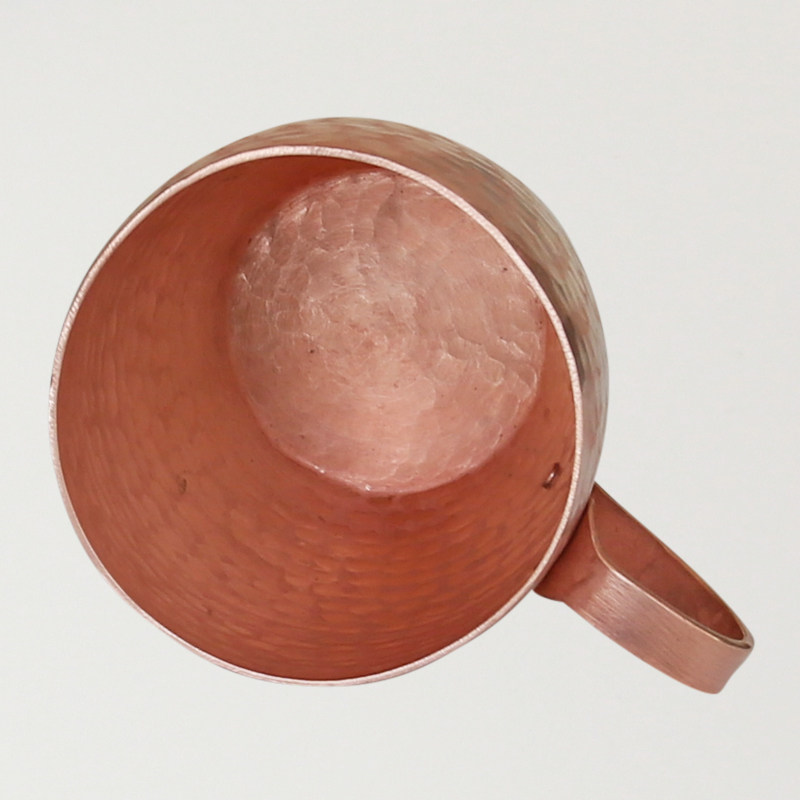 铜茶杯紫铜水杯铜杯子纯手工铜茶缸不带盖纯铜口杯纯铜餐具红铜杯