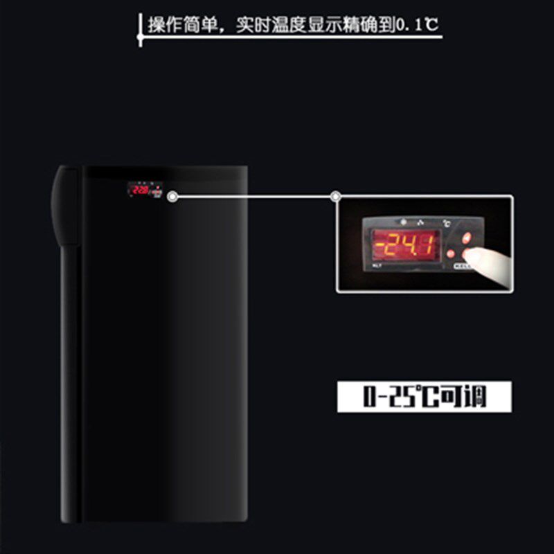 捷盛冷冻展示柜商用立式单门超市雪糕饮料迷你冷藏小型玻璃门冰柜