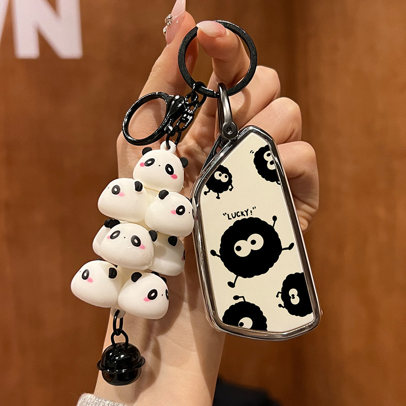 专用于大众速腾钥匙套23新款朗逸探岳卡通女包迈腾壳凌渡网红车扣