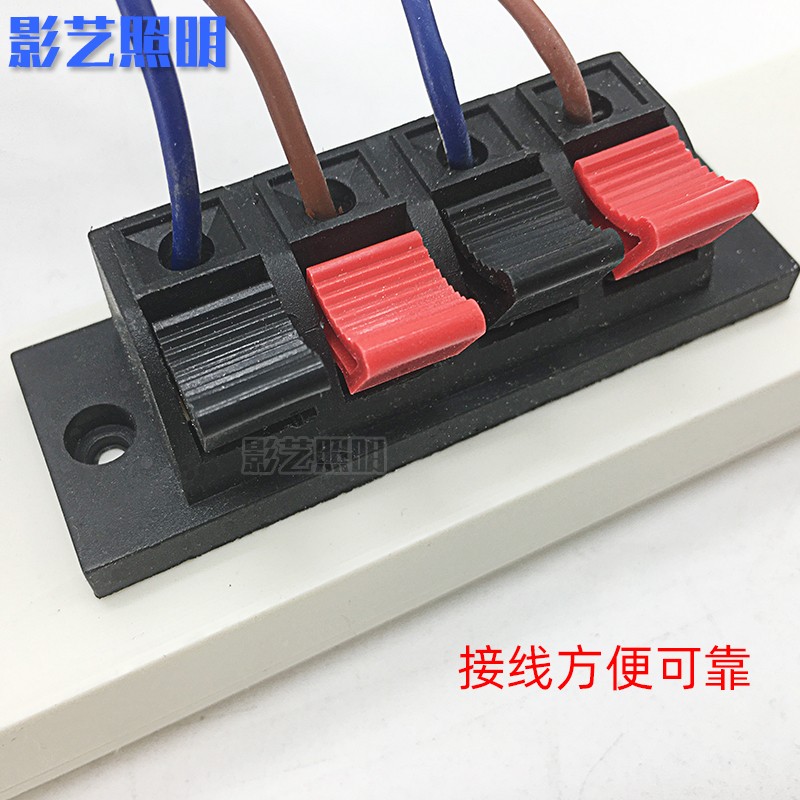 大功率接线槽 led试灯线试灯器试灯夹灯泡测试灯座试灯台开关线夹图片