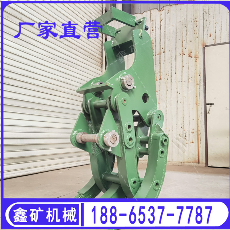 新款上市挖机夹石头的夹子包邮 抓草捆抓废车石头秸秆夹子抓电线