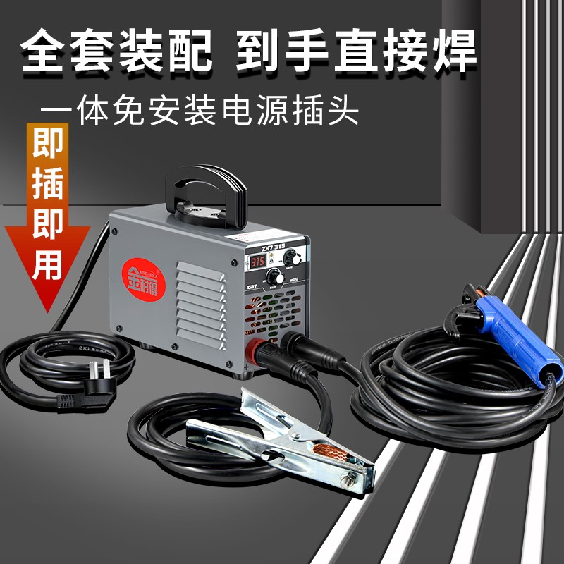 德国精工315小型迷你电焊机220v家用纯铜380v工业级大焊接神器