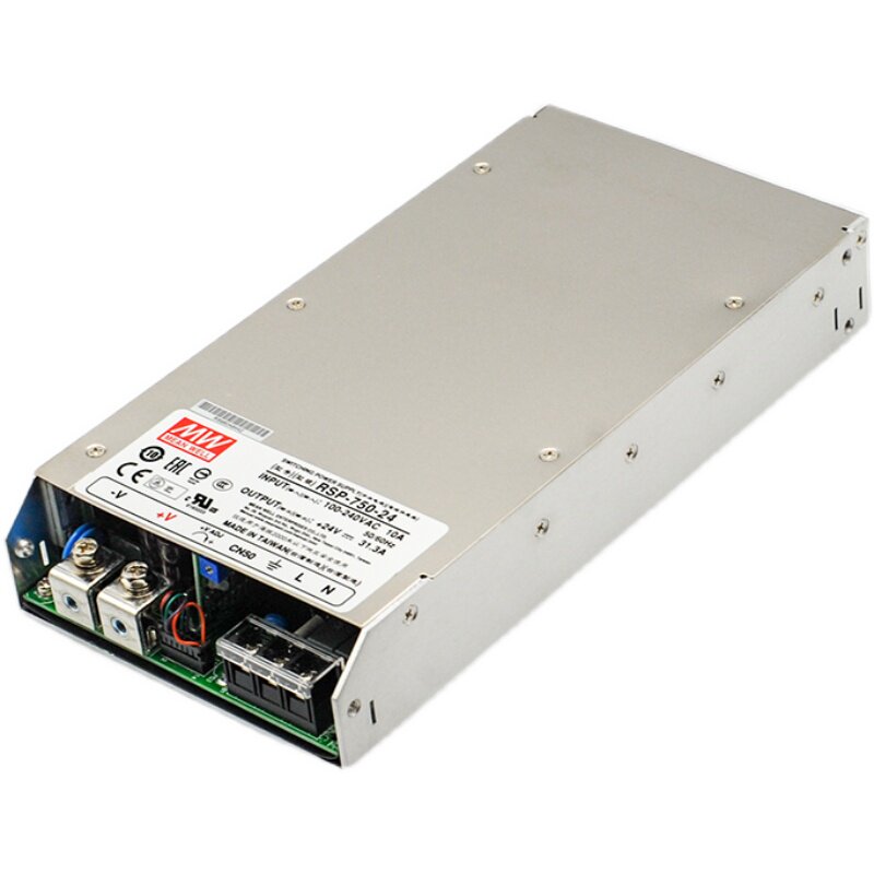 明纬开关电源RSP150W200W320W500W750W220转24V12VLED驱动变压器