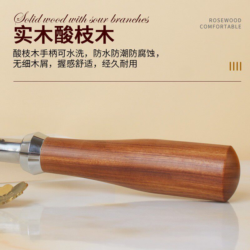 WPM惠家半自动咖啡机 KD-210S/270/310/320/330/510实木无底手柄
