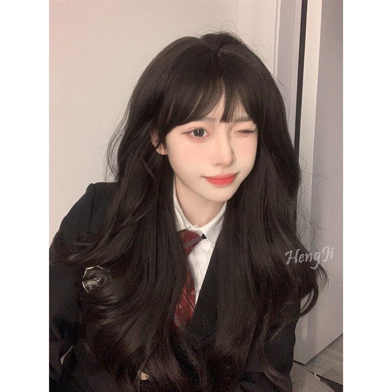 哼唧 假发女长发大波浪长卷发全头套女lolita假发自然网红假发套