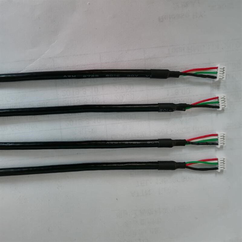 供应触摸屏延长ul2725 4芯屏蔽线mx1.25-5p转ph2.0-4p usb系列线 - 实物图