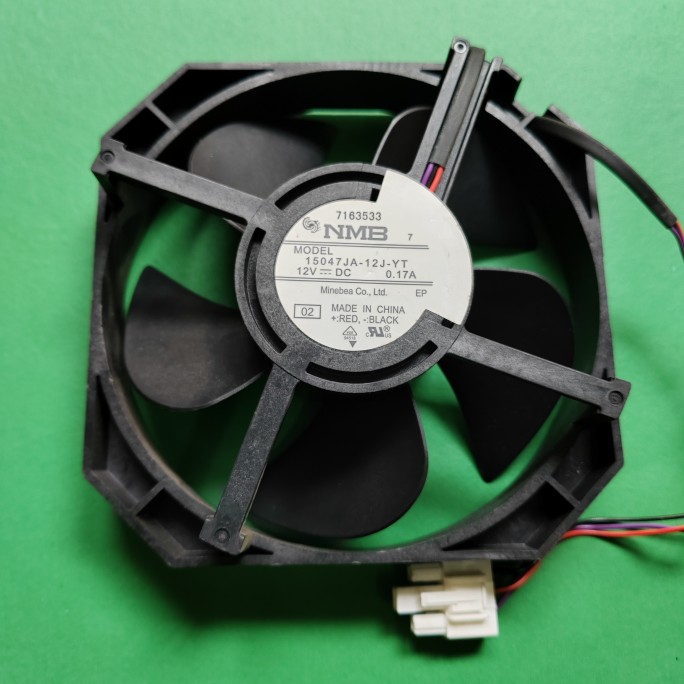 适用海尔冰箱冷却紧凑通风机0064001709风扇12V0.17A