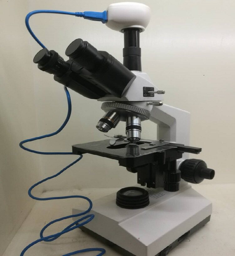 XSZ-107SMCCD 三目多功能生物显微镜 配ccd 可连接电脑