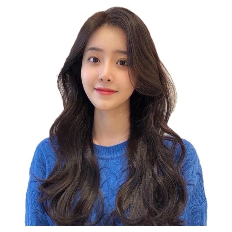 假发女长发u型半头套真发长卷发大波浪增发量蓬松自然接发假发片