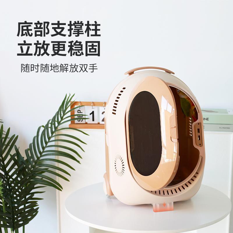 优嗖鹦鹉外带包可推拉双肩外出笼户外便携观赏鸟笼斜挎手提式
