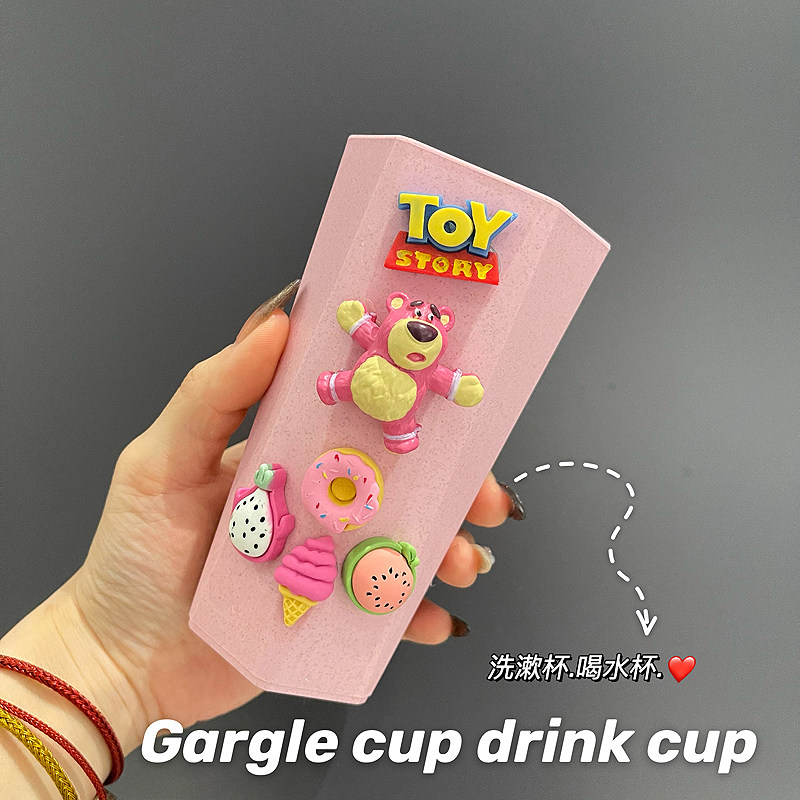 刷牙杯子卡通漱口杯可爱儿童宝宝家用创意涑牙缸洗漱情侣樕牙刷杯