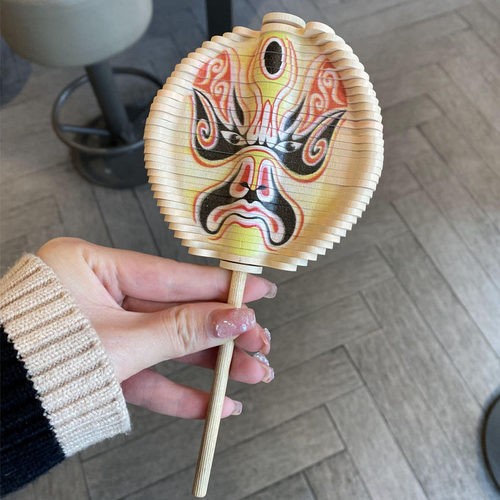 儿童益智旋转棒棒糖减压解压叠叠乐费氏数列树叶创意玩具发呆神器